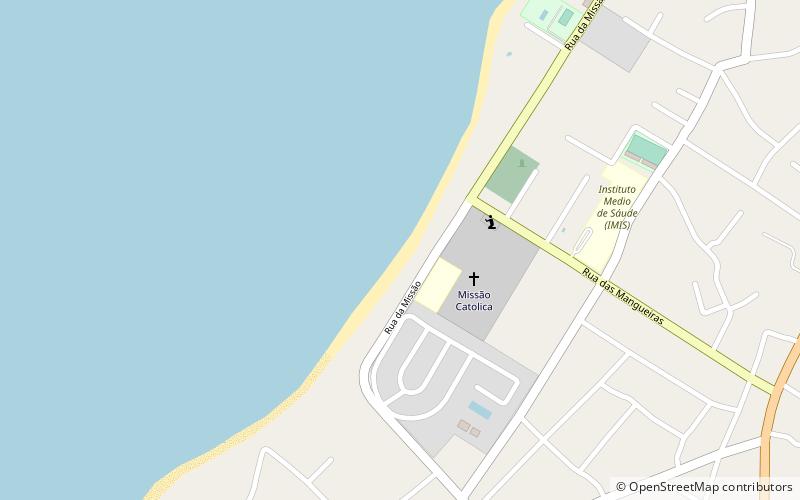 praia da missao kabinda location map