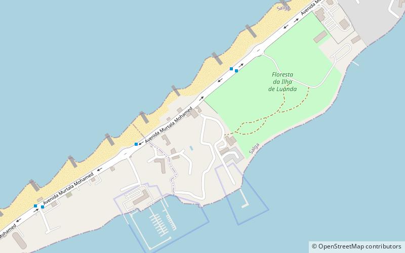 Ilha de Luanda location map
