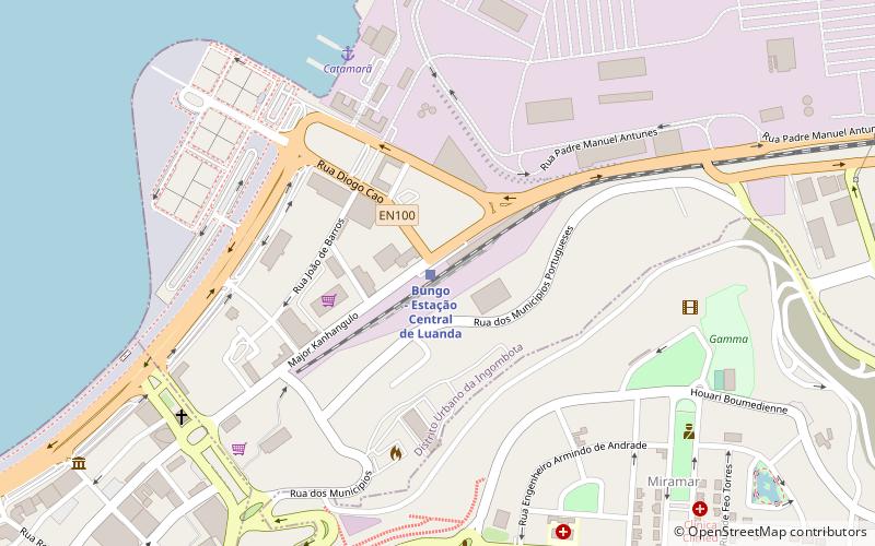 Bungo location map