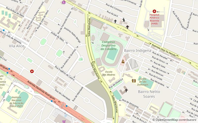 pabellon anexo luanda location map