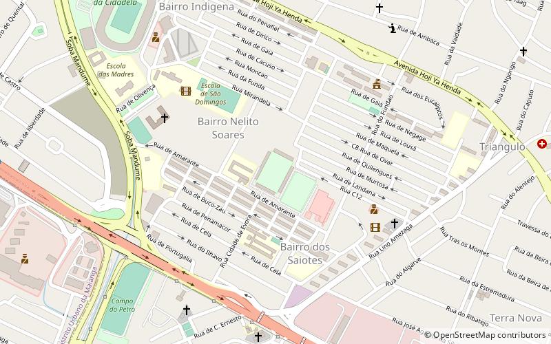 campo de sao paulo luanda location map
