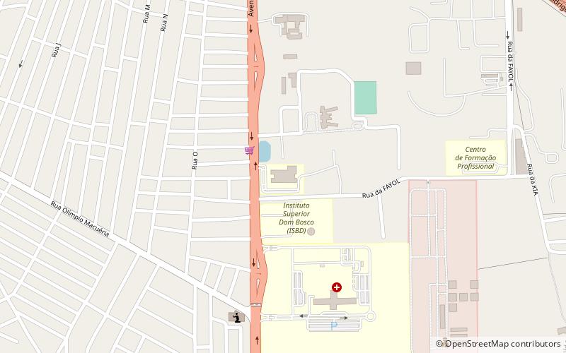 Katholische Universität von Angola location map