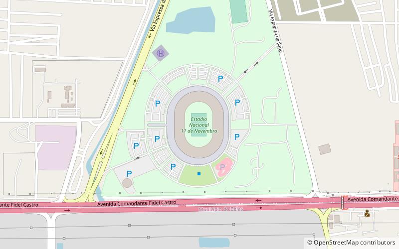 Stade national du 11-Novembre location map