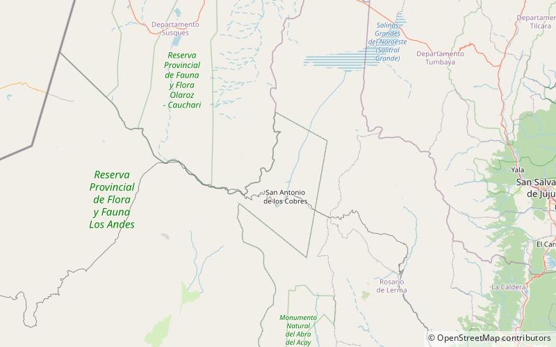 ramadas volcanic centre location map