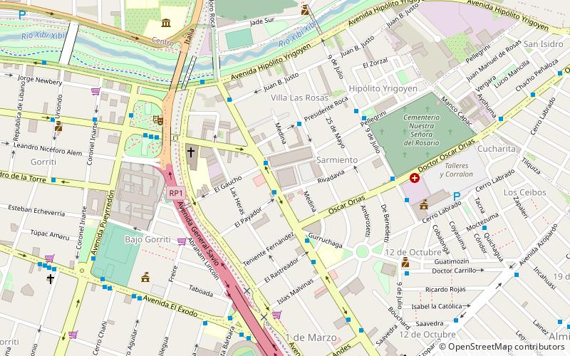 Mercado de Abasto - Minorista location map