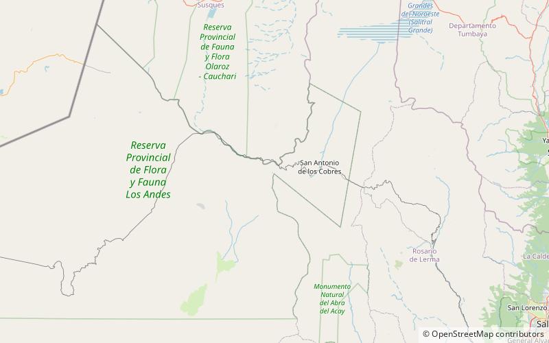 san jeronimo volcano location map