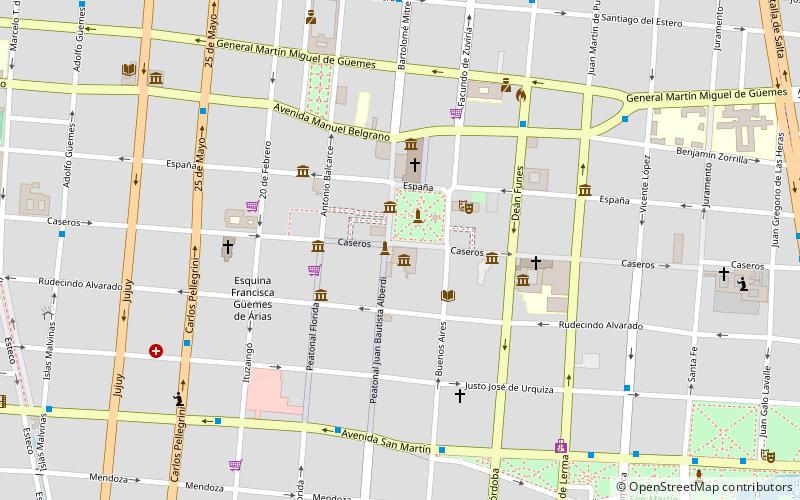 Cabildo location map