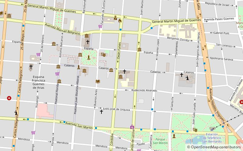 Iglesia y Convento de San Francisco location map