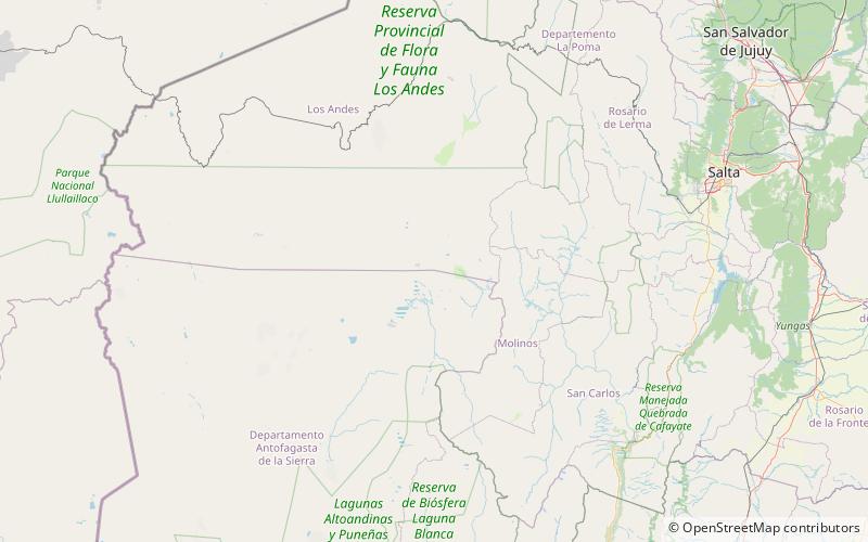 Cerro Ratones location map