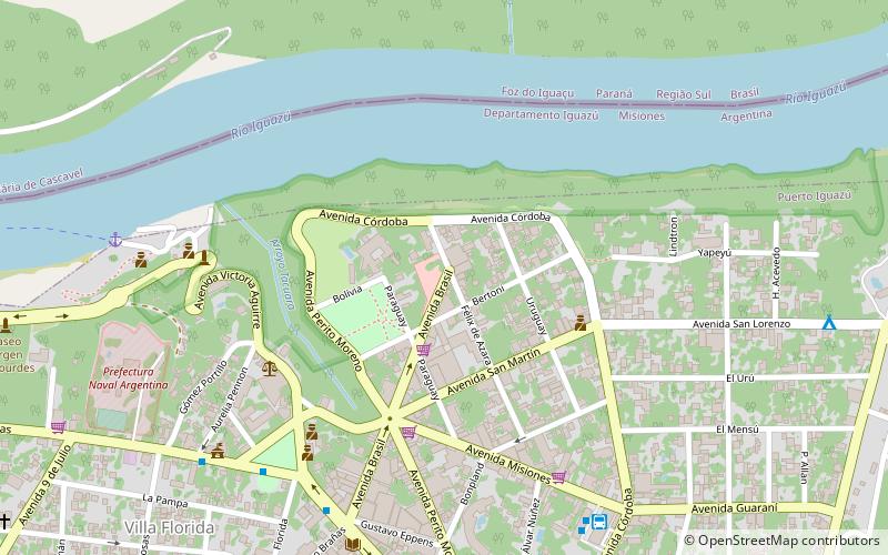 la feirinha puerto iguazu location map