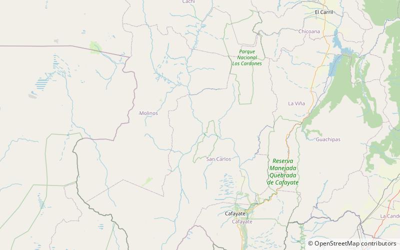 Angastaco location map