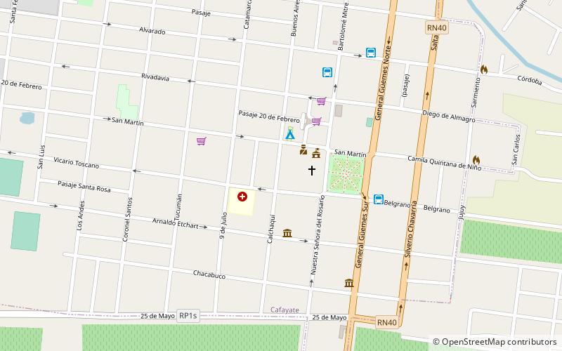 muna restobar cafayate location map
