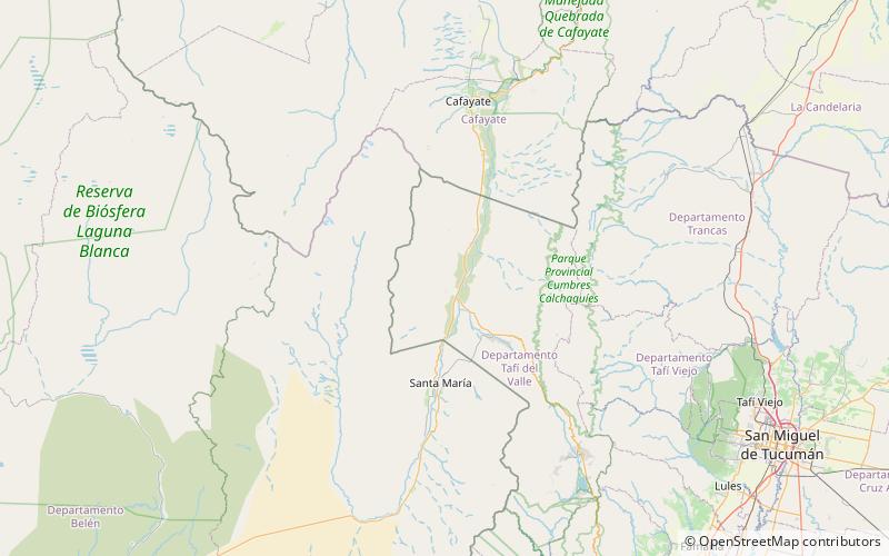 Cité sacrée des Quilmes location map