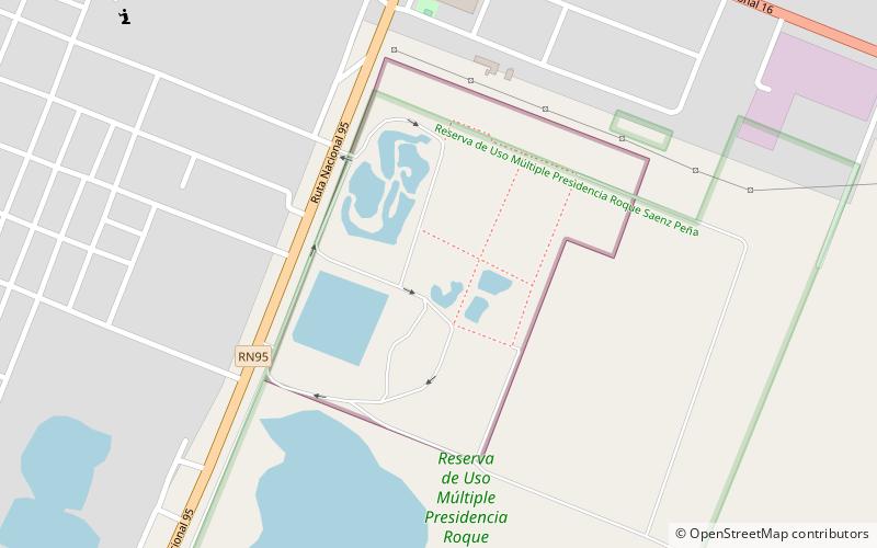zoologico de presidencia roque saenz pena location map