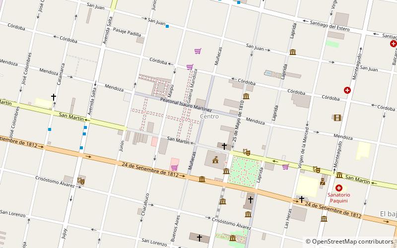 galeria la gran via san miguel de tucuman location map