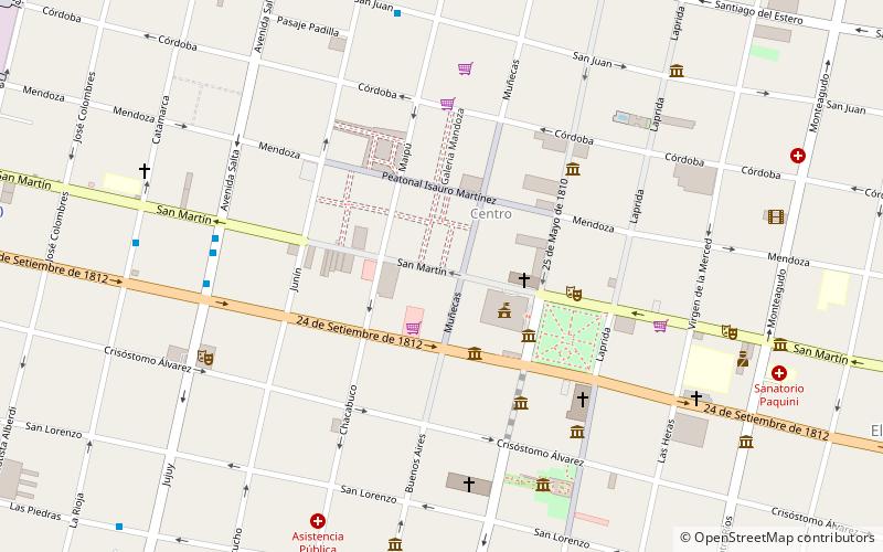 galeria pezza san miguel de tucuman location map