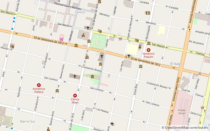 Museo Histórico de la Provincia de Tucumán location map