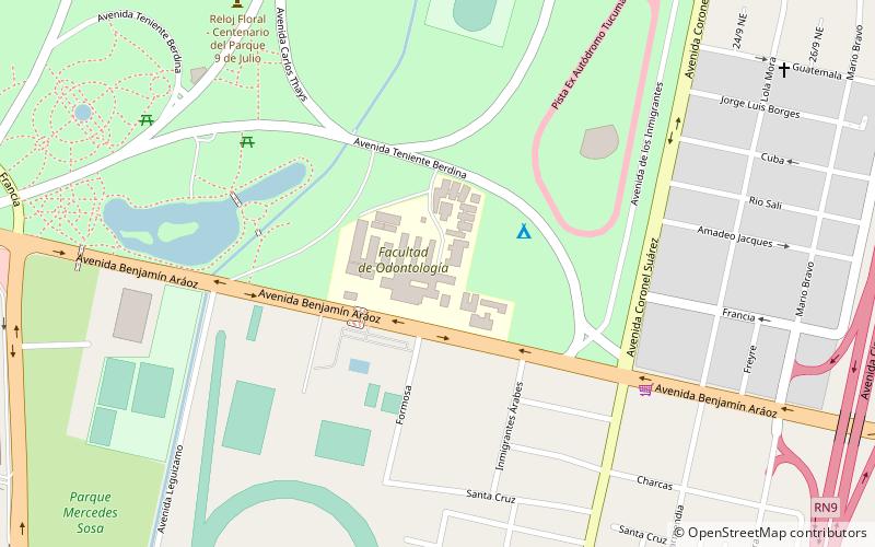 Saint Thomas Aquinas University of the North location map