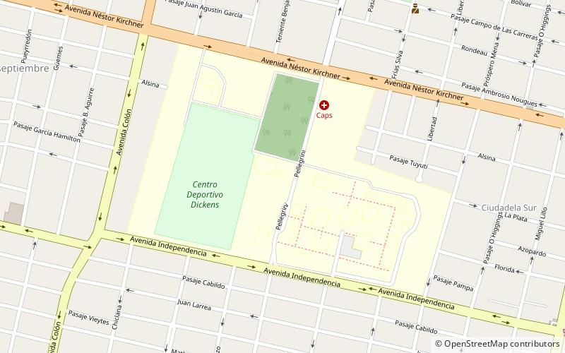 Universidad Nacional de Tucumán location map