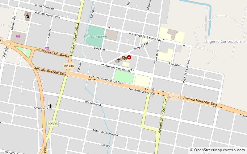 departamento cruz alta san miguel de tucuman location map
