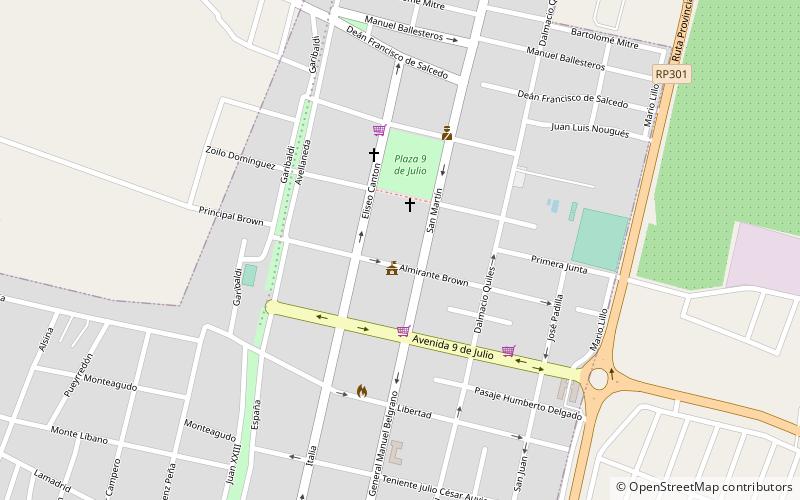 San Isidro de Lules location map