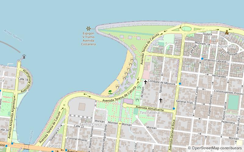 Balneario El Brete location map