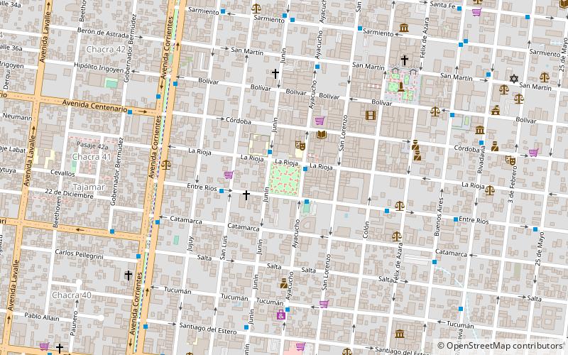 Plaza San Martín location map