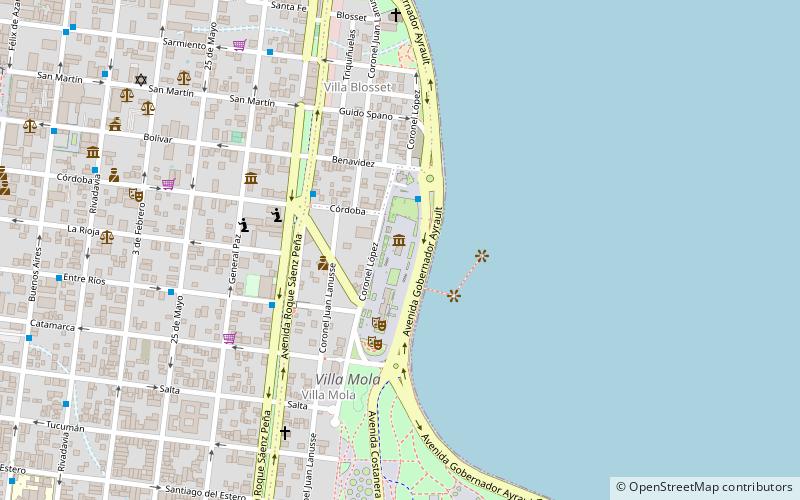 centro multicultural la costanera posadas location map