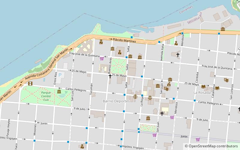 National University of the Northeast location map