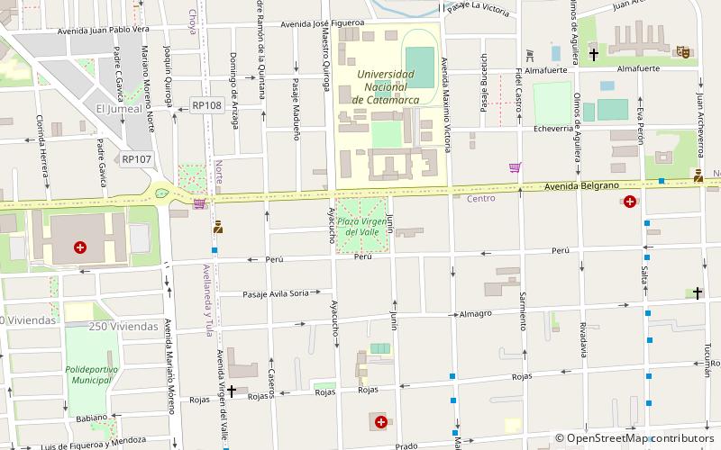 Plaza Virgen del Valle location map