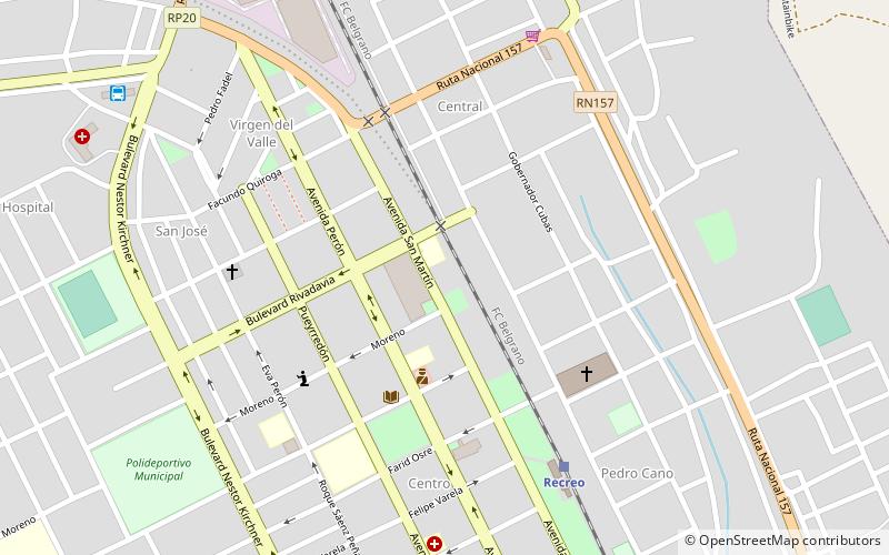 Recreo location map