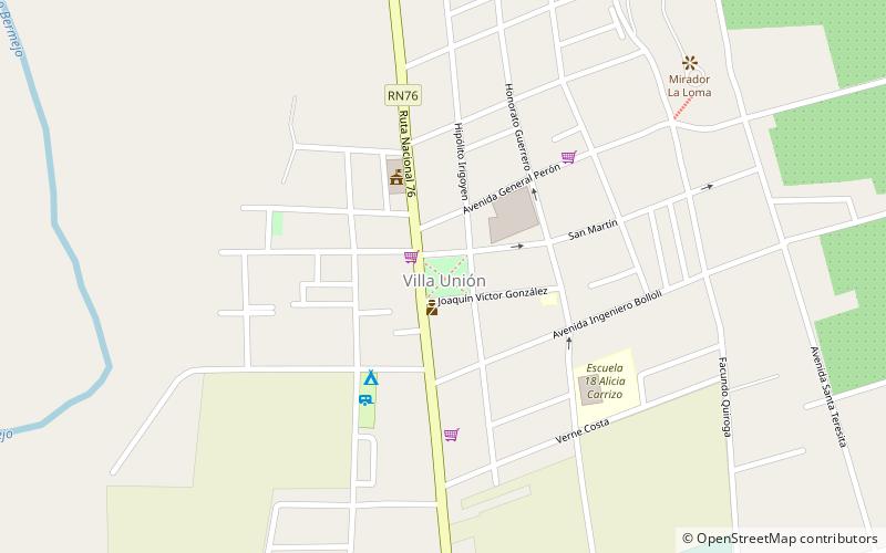 Plaza San Martín location map