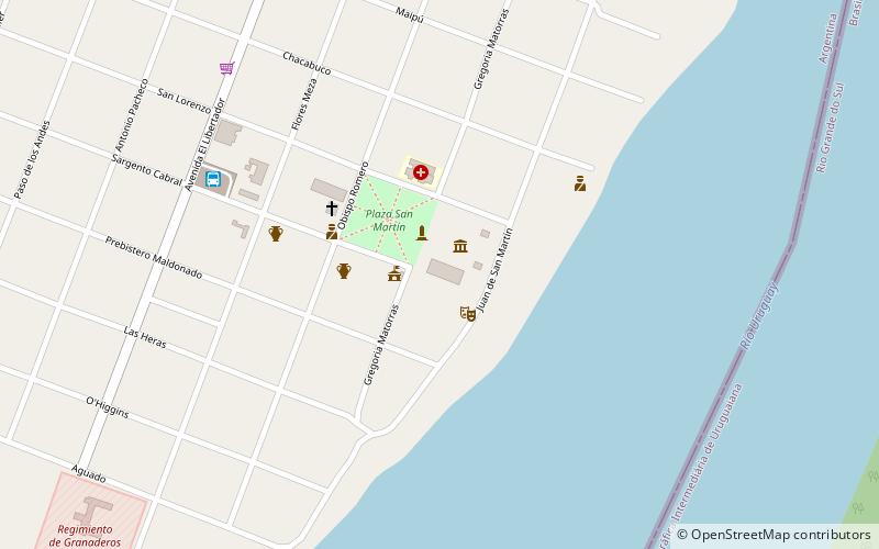 Templete location map