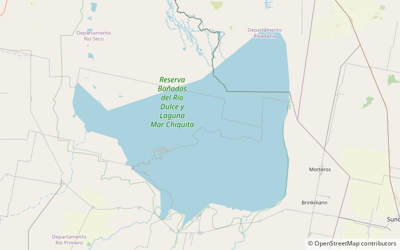 Mar Chiquita Lake location map