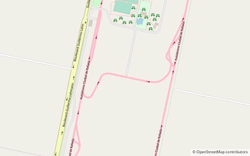autodromo ciudad de rafaela location map