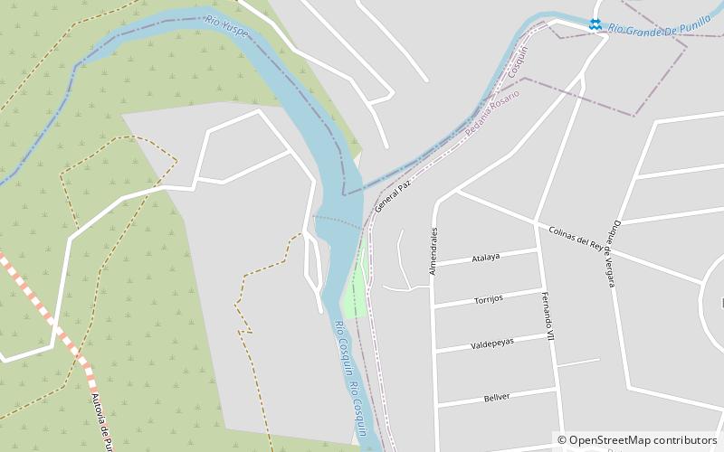 la juntura de los rios cosquin location map