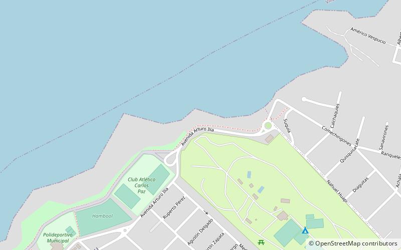 paseo costanera nueva villa carlos paz location map