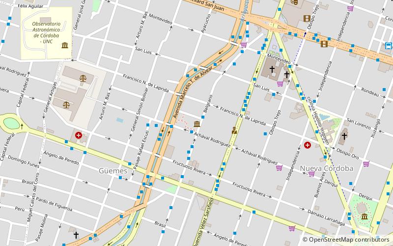 Museo iberoamericano de artesanias de Fundart location map