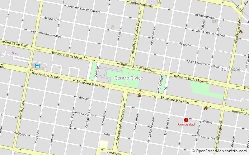 plaza civica general san martin san francisco location map