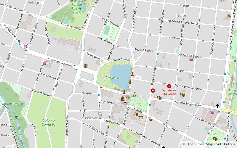 Jesuit Block and Estancias of Córdoba location map