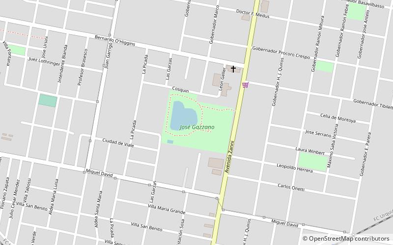 jose gazzano parana location map