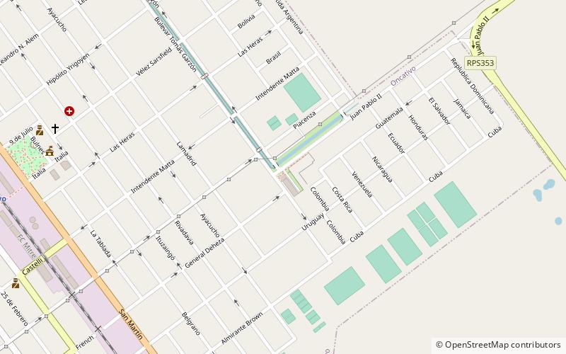Oncativo location map