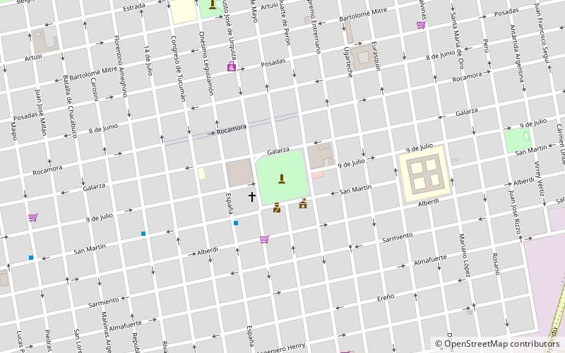 plaza general francisco ramirez concepcion del uruguay location map
