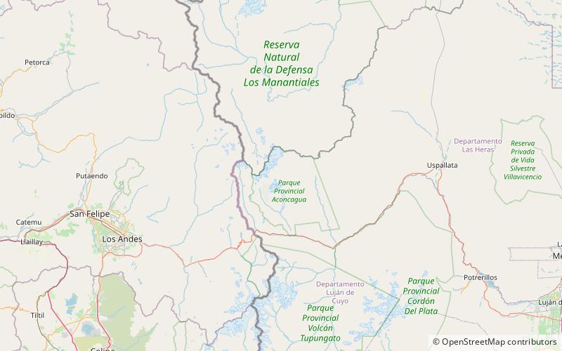 Cerro Ameghino location map