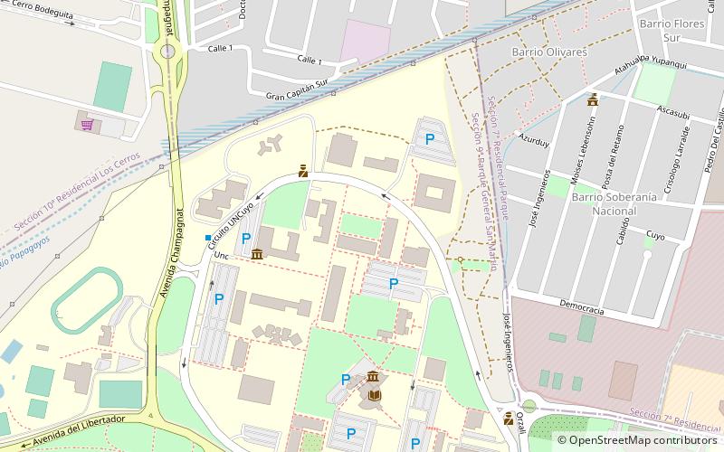 Plaza central - Facultad de Ingeniería location map