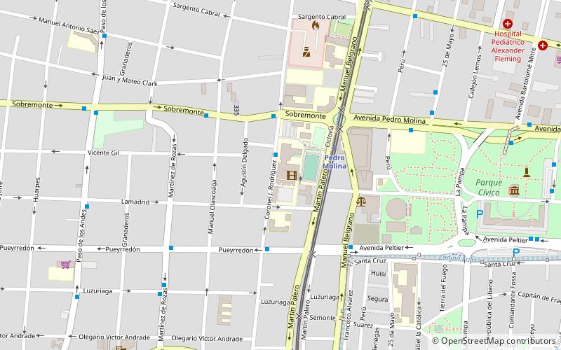 Posgrados UTN Mendoza location map
