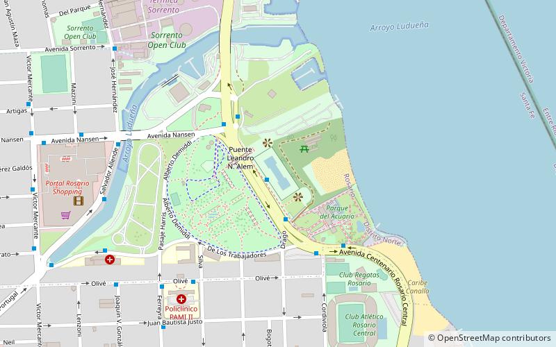Parque Alem location map