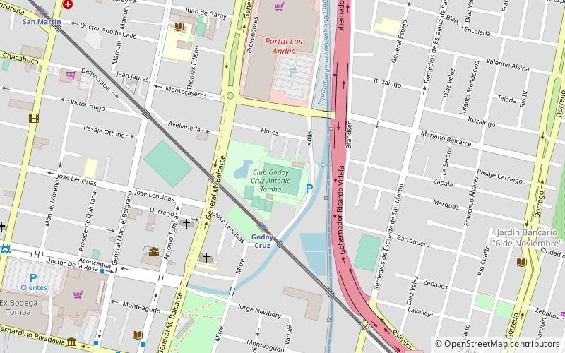 Estadio Feliciano Gambarte location map