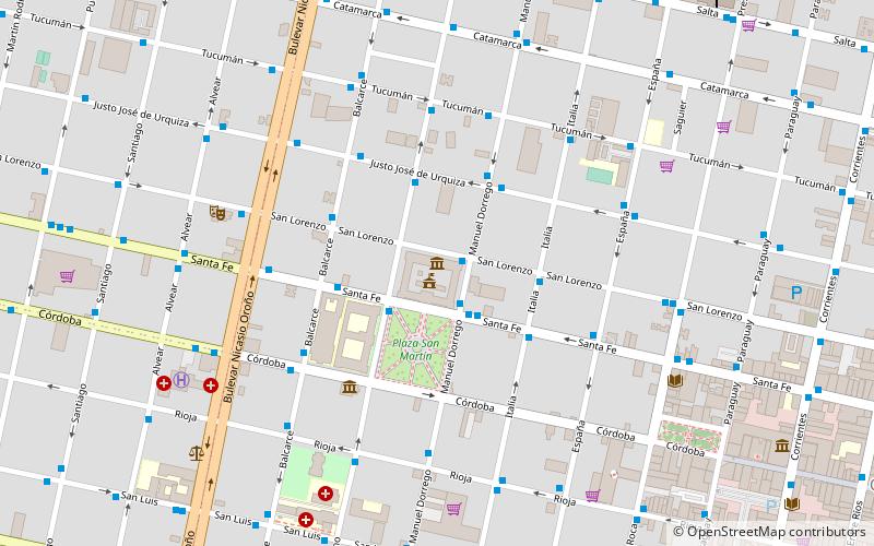 museo provincial de ciencias naturales dr angel gallardo rosario location map