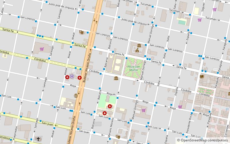 Palace of Justice Building location map